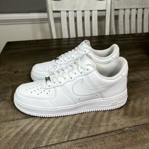 Nike Air Force 1 Low Triple White Sz 9